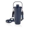 Mug en acier RCS avec bandoulière Avira Ayala blue marin | sans marquage | non disponible | non disponible