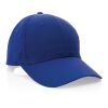 Casquette 6 panneaux en coton recyclé 190gr IMPACT bleu | sans marquage | non disponible | non disponible | non disponible | non disponible