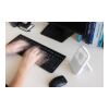 Ventilateur de bureau en plastique recyclé RCS Aervina blanc | sans marquage | non disponible | non disponible
