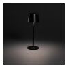 Lampe de table rechargeable par USB en plastique RCS Zenic noir | sans marquage | non disponible | non disponible
