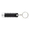 Porte-clés lampe torche charge USB en plastique RCS Globix noir | sans marquage | non disponible | non disponible