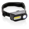 Lampe frontale avec LED et COB noir | sans marquage | non disponible | non disponible