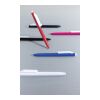 Stylo avec encre ultra glissante en ABS recyclé GRS Vibe rose-blanc | sans marquage | non disponible | non disponible