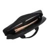 Sacoche ordinateur 15,4'' en coton recyclé AWARE™ Laluka noir | sans marquage | non disponible | non disponible | non disponible