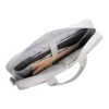 Sacoche ordinateur 15,4'' en coton recyclé AWARE™ Laluka gris | sans marquage | non disponible | non disponible | non disponible