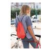 Sac cordelettes en rPET 190T Impact AWARE™ rouge | sans marquage | non disponible | non disponible | non disponible