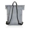 Sac à dos pliable Dillon en rPET AWARE™ gris | sans marquage | non disponible | non disponible | non disponible
