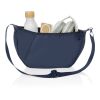 Sac bandoulière XL en rPET AWARE™ Crescent bleu marine | sans marquage | non disponible | non disponible | non disponible