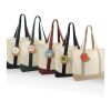 Sac cabas 350gsm en coton recyclé AWARE™ SHOP LOCAL blanc