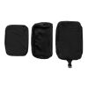 Lot de cubes de rangement en nylon recyclé RCS KENTO URBAN noir