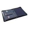 Conférencier A4 zippé Impact en rPET AWARE™ bleu marine | sans marquage | non disponible | non disponible