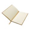 Cahier A5 imprimé bois Kavana marron | sans marquage | non disponible | non disponible