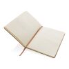 Carnet A5 à couverture rigide FSC® marron | sans marquage | non disponible | non disponible