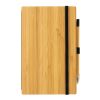 Set avec carnet et crayon infini en bambou FSC ® marron | sans marquage | non disponible | non disponible