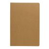 Cahier A5 en papier kraft Salton marron | sans marquage | non disponible | non disponible