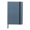 Cahier A5 en kraft recyclé et papier de verre Craftstone bleu | sans marquage | non disponible | non disponible