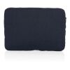 Pochette ordinateur 15,6'' en coton recyclé AWARE™ Laluka bleu marine | sans marquage | non disponible | non disponible | non disponible