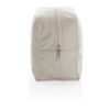Trousse de toilette en toile recyclée non teintée Aware™ blanc | sans marquage | non disponible | non disponible | non disponible