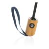 Parapluie 21" automatique rPET 190T et bambou Impact AWARE™ bleu marine | sans marquage | non disponible | non disponible