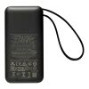 Powerbank 30W avec câble USB-C intégré Anker Nano noir
