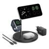 Support de recharge sans fil 3-en-1 Anker MagGo noir