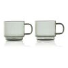 AdHoc Tasses expresso 70ml Impact, lot de 2 blanc | sans marquage | non disponible | non disponible