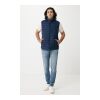 Bodywarmer homme en polyester recyclé Iqoniq Meru bleu marine | XXL