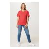 T-shirt pour femmes en coton recyclé Iqoniq Yala Rouge Somptueux | S | sans marquage | non disponible | non disponible | non disponible
