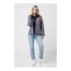 Veste femme soft shell en polyester recyclé Iqoniq Makalu gris chiné volcanique | S | sans marquage | non disponible | non disponible | non disponible
