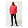 Sweat à capuche en coton recyclé Iqoniq Yoho Rouge Somptueux | XL | sans marquage | non disponible | non disponible | non disponible