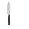 VINGA Tara Couteau Santoku en acier recyclé RCS acier-noir | sans marquage | non disponible | non disponible