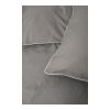 VINGA Marston Set de 4 pièces de lit en coton biologique OCS gris | sans marquage