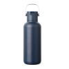VINGA Bouteille Isotherme 600ml Cael en acier RCS bleu marine
