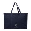 VINGA Grand tote bag en toile recyclée AWARE™ Hilo bleu marine | sans marquage | non disponible | non disponible | non disponible