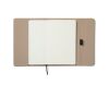 VINGA Carnet A5 en papier et PU certifié GRS Baltimore greige | sans marquage | non disponible | non disponible