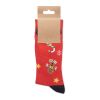 Paire de chaussettes de Noël M rouge | sans marquage | non disponible | non disponible | non disponible