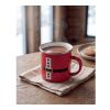 Mug vintage Père Noël 300ml. rouge