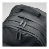 Sac à dos ordinateur RPET 300D avec bretelles rembourrés noir | sans marquage | non disponible | non disponible | non disponible