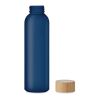 Bouteille verre dépoli 500ml bleu transparent | sans marquage | non disponible | non disponible | non disponible