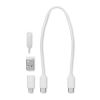 Câbles de charge 9 en 1 blanc | sans marquage | non disponible | non disponible | non disponible