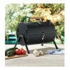 Barbecue portable avec cheminée noir | sans marquage | non disponible | non disponible