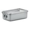 Lunchbox en acier inox argent | sans marquage | non disponible | non disponible | non disponible