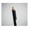 Stylo à bille en ABS recyclé noir | sans marquage | non disponible | non disponible