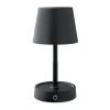 Lampe de table rechargeable noir | sans marquage | non disponible | non disponible | non disponible