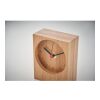 Horloge de table en bambou bois | sans marquage | non disponible | non disponible | non disponible