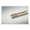 Set de stylo paille de blé/ABS beige | sans marquage | non disponible | non disponible | non disponible