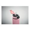 Bouteille de sport RPET 1L rose | sans marquage | non disponible | non disponible | non disponible