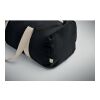 Sac de sport coton recyclé noir | sans marquage | non disponible | non disponible | non disponible