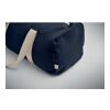 Sac de sport coton recyclé Marine foncé