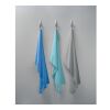 Serviette microfibre double face bleu | sans marquage | non disponible | non disponible | non disponible